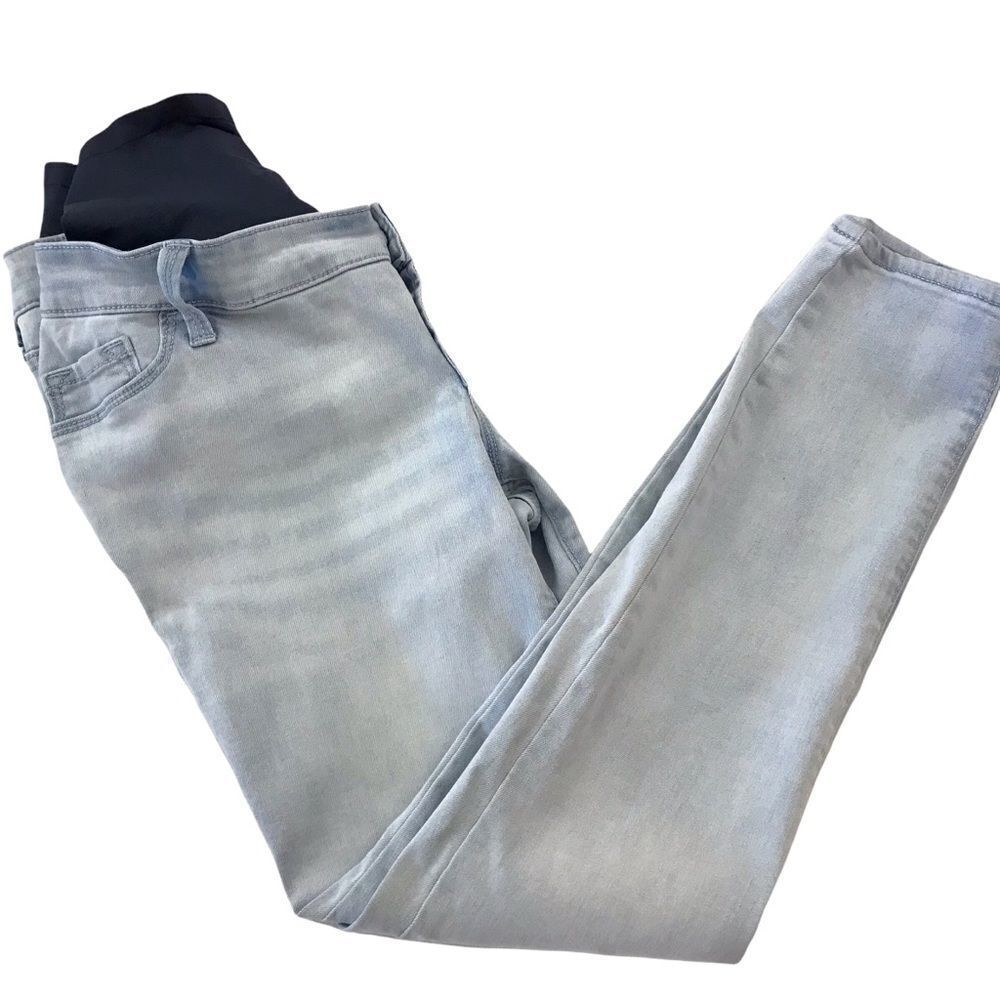 Old Navy Rock Star Super‎ Skinny Maternity jeans size 8